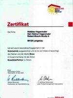 Holzbau Hagenmaier ist zertifizierter Partner von BRAAS. Bestens ausgebildet in Sachen Solar.